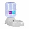 Home And Lifestyle KG Electronics Pet Food & Drink | Pawsandclaws Barrel Pet Water Dispenser 3.8L 32X20.5X32Cm