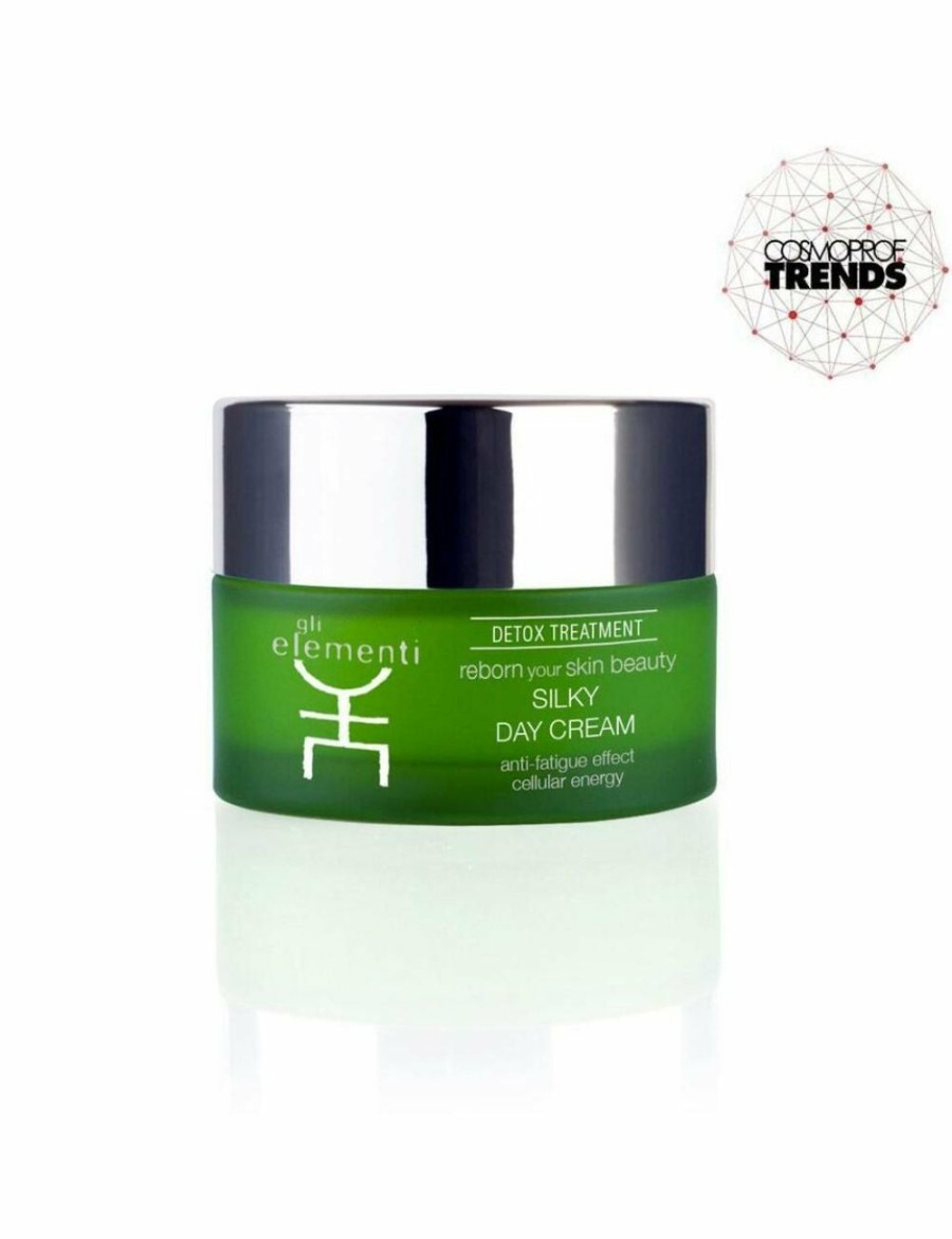 Beauty Gli Elementi Masks And Treatments | Gli Elementi Detox Treatment Silky Day Cream 50Ml