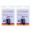 Home And Lifestyle FLIGHTMODE Accessories | 2X Flightmode Tsa Pop Up Indication Padlock Travel Luggage/Bag Security Lock Blk