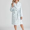 Women Millers Robes | Millers Printed Coral Fleecy Robe