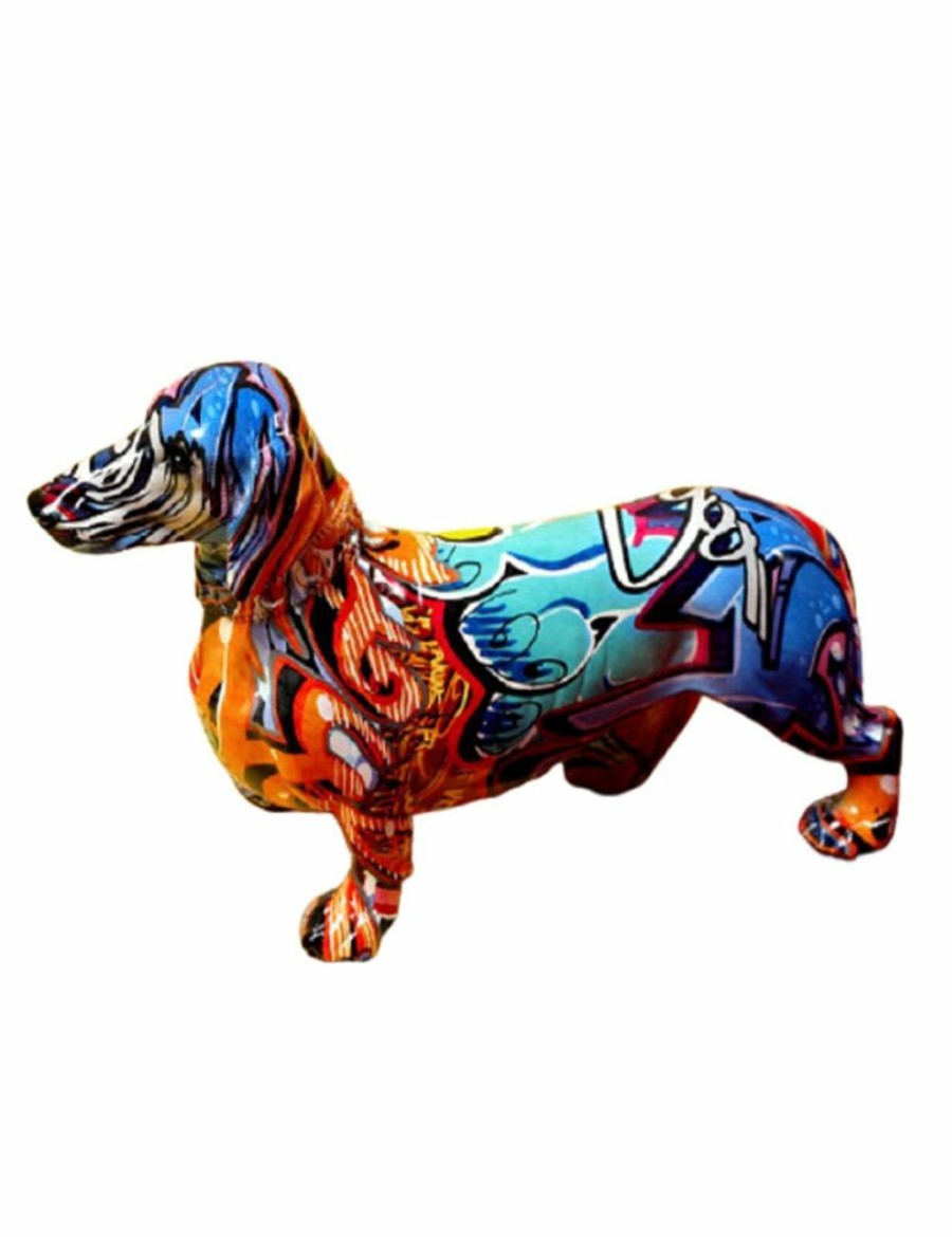 Home And Lifestyle ICB Statues & Ornaments | Decorative Statues:Sausage Dog Statue