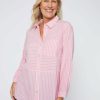 Women Millers Long Sleeve Tops | Millers Long Sleeve Cut About Stripe Shirt