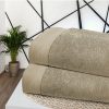 Home And Lifestyle Bedding N Bath Towel Sets | Pack Of 2 Pcs Luxury Bath Sheet 700 Gsm (80Cm X 160Cm)