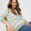 Women Millers Jumpers | Millers 3/4 Sleeve Fancy Stitch Jumper