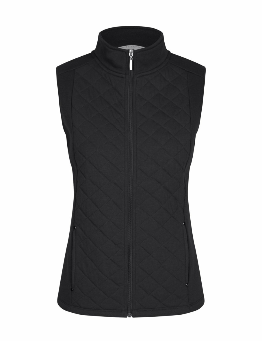 Women NoniB Puffers | Quilted Fleece Vest