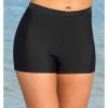 Women LaSculpte Swim Shorts | Lasculpte Women'S Tummy Control Sustainable Boyleg Bikini Bottom