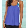 Women Azura Exchange Tankini | Azura Exchange Print Insert Racerback Tankini Set