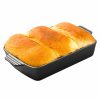 Home And Lifestyle Soga Bakeware | Soga 33Cm Cast Iron Rectangle Baking Dish