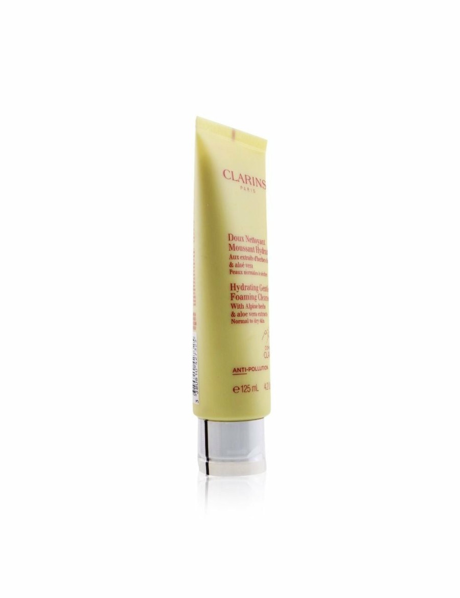 Beauty Clarins Cleansers | Clarins Hydrating Gentle Foaming Cleanser With Alpine Herbs & Aloe Vera Extracts - Normal To Dry Skin 125Ml/4.2Oz