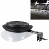 Outdoors ICB | Outdoor Solar Gutter Led Lights - Sun Power Smart Solar Gutter Night Utility Security Light