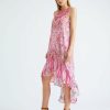 Women Katies Sleeveless Dresses | Katies Sleeveless High Low Hem Beaded Front Maxi Dress