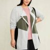 Women EziBuy Merino & Lambswool | Sara Lambswool Colourblock Cardi