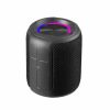 Home And Lifestyle WAVE Bluetooth Speakers | Wave 12W Ipx7 Led Bt Portable Speaker Amped Series For Smartphones Small Black