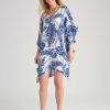 Women Millers Kaftans | Millers Extended Sleeve Frill Trim Kaftan