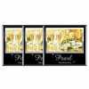 Home And Lifestyle KG Electronics Photo Frames | 3Pk 30Th Pearl Anniversary 6X4 Inch Keepsake Novelty Photo Picture Frame Gift