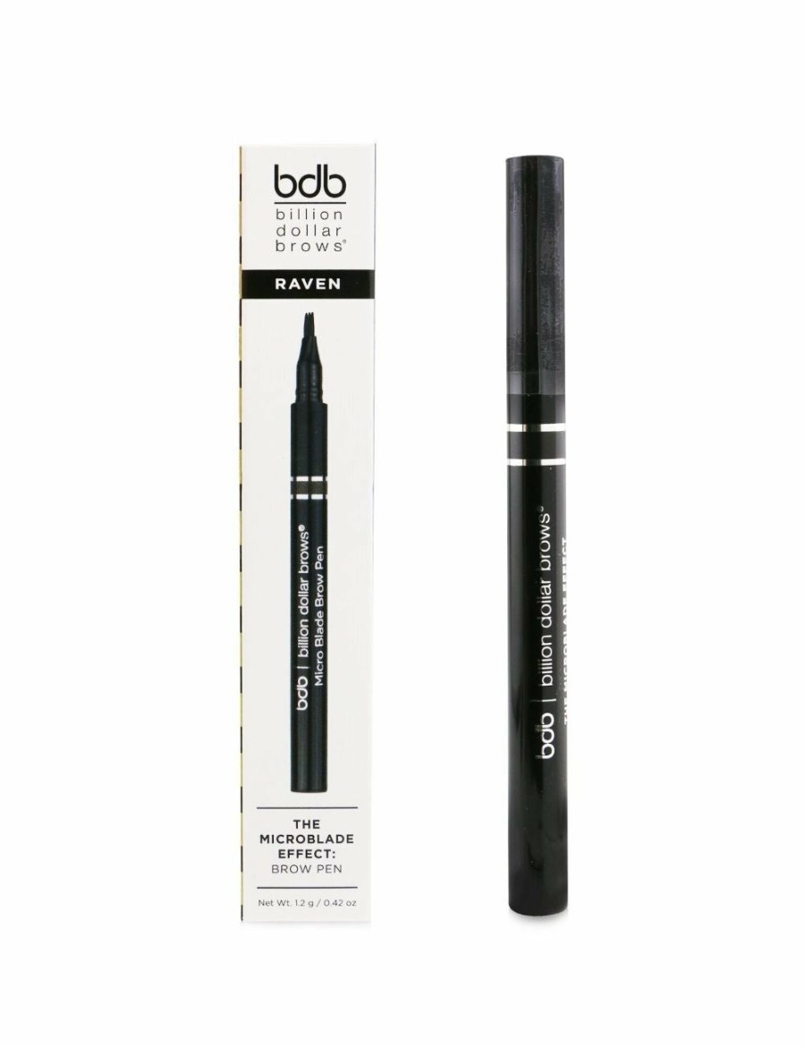 Beauty Billion Dollar Brows Eyebrow | Billion Dollar Brows The Microblade Effect: Brow Pen - # Raven 1.2G/0.42Oz