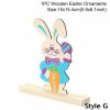 Home And Lifestyle HOD Health & Home Statues & Ornaments | Cute Wooden Easter Decorations Holiday Home Decor- G