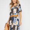 Women Millers Midi Dresses | Millers Printed Midi Dress With Belt