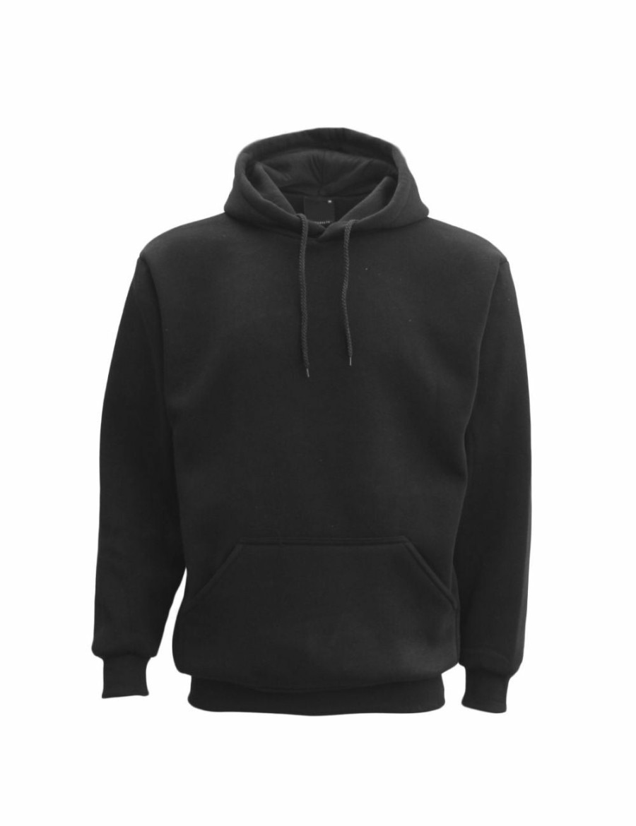 Women Zmart Australia Jackets | Zmart Adult Unisex Men'S Basic Plain Hoodie Pullover Sweater Sweatshirt Jumper Xs-8Xl