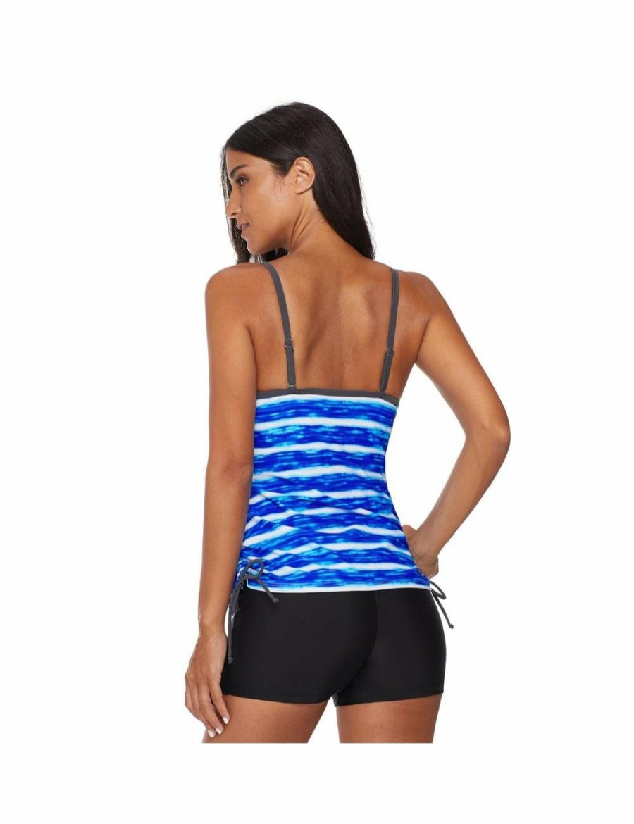 Women Azura Exchange Tankini | Azura Exchange Print Tankini Swimwear