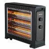 Home And Lifestyle HELLER Heating & Cooling | Heller 2400W Quartz Radiant Heater Fan Assisted Portable Electric Panel Heating