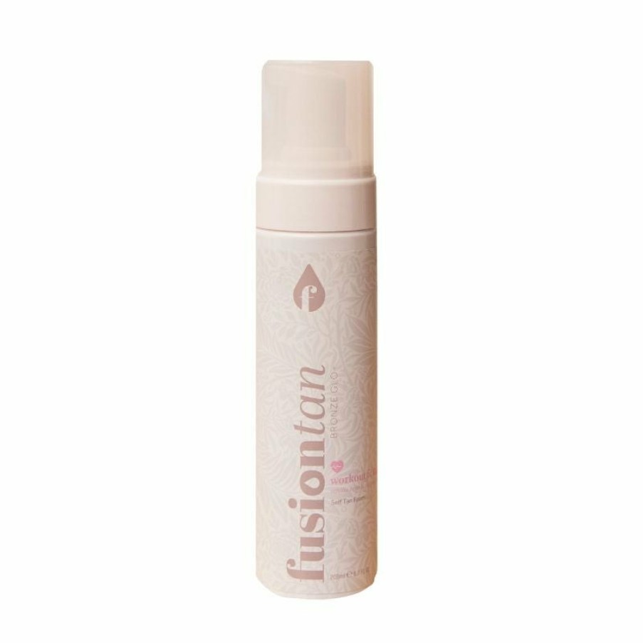 Beauty Fusion Tan Tanning | Fusion Tan Bronze Workoutfit Glo+ Self Tan Foam (200Ml)