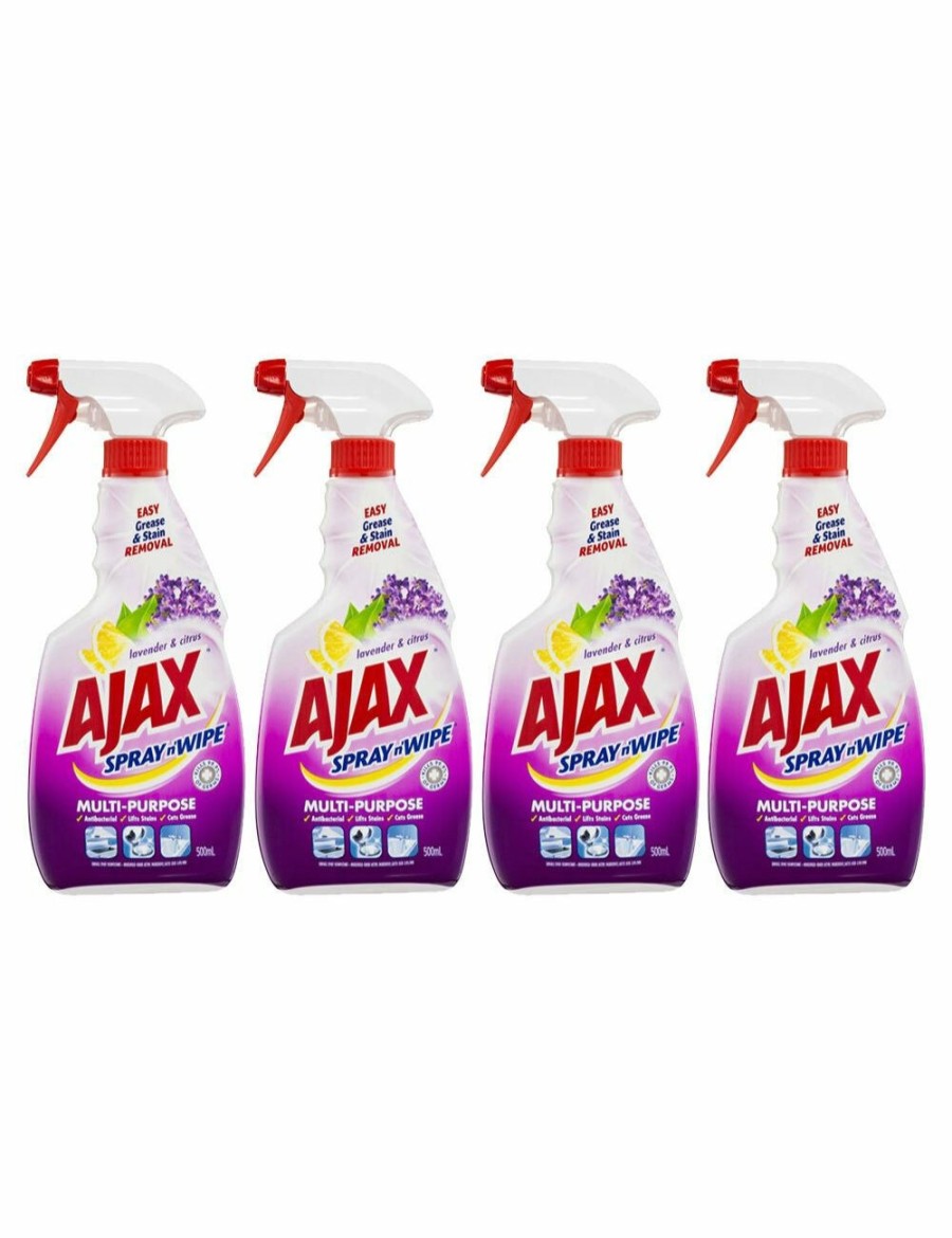 Home And Lifestyle KG Electronics Tools & Accessories | Ajax Spray N Wipe Trigger Bottle 4Pk