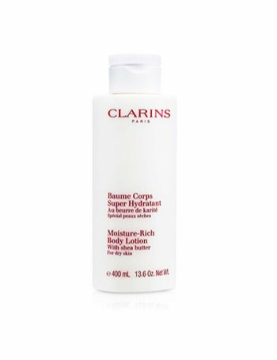 Beauty Clarins Hand And Body Moisturisers | Clarins - Moisture-Rich Body Lotion With Shea Butter - For Dry Skin (Super Size Limited Edition)