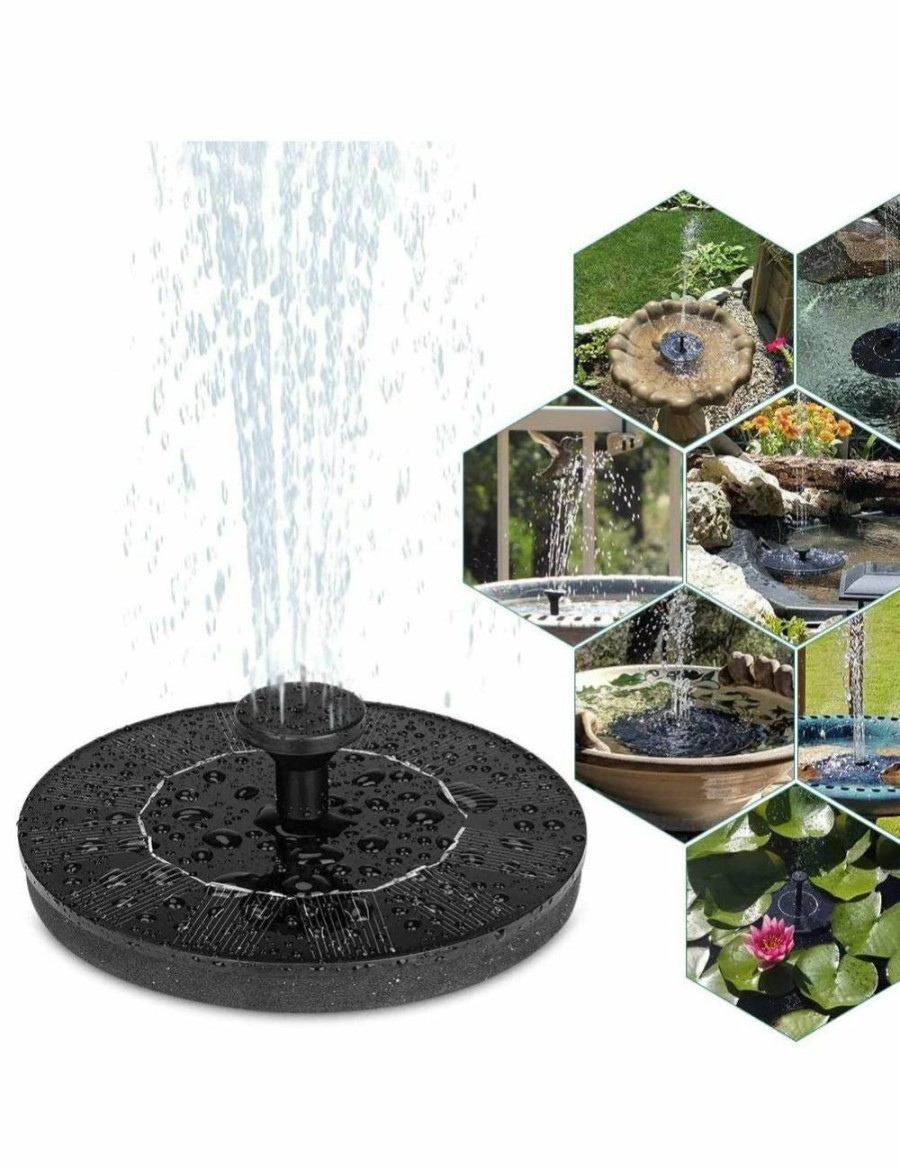 Outdoors Mega Deal Warehouse | Floating Solar Fountain Pump