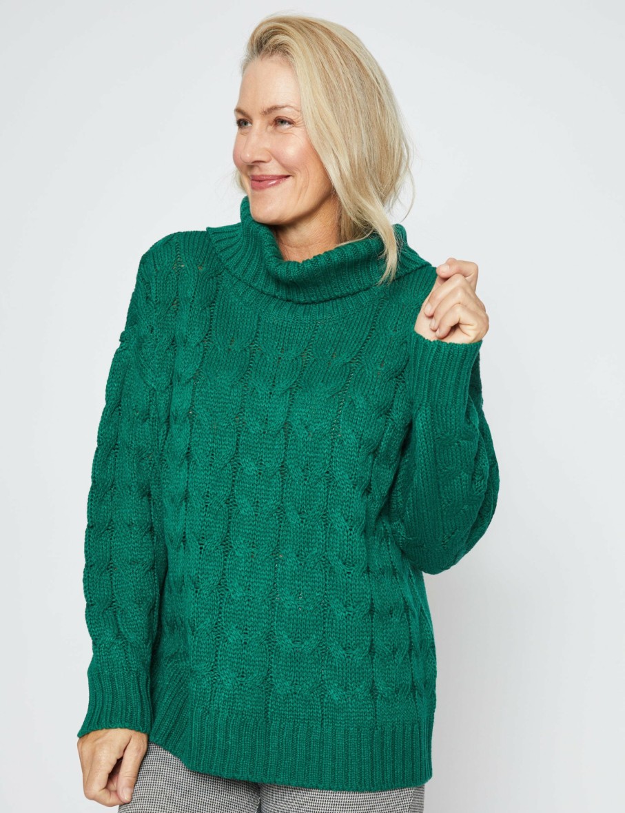 Women Millers Jumpers | Millers Long Sleeve Cable Cowl Jumper