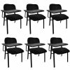 Home And Lifestyle NNE Office Chairs | Nne Lecture Chair With Table Top For Classroom Lecture Training Conference (Set Of 6)