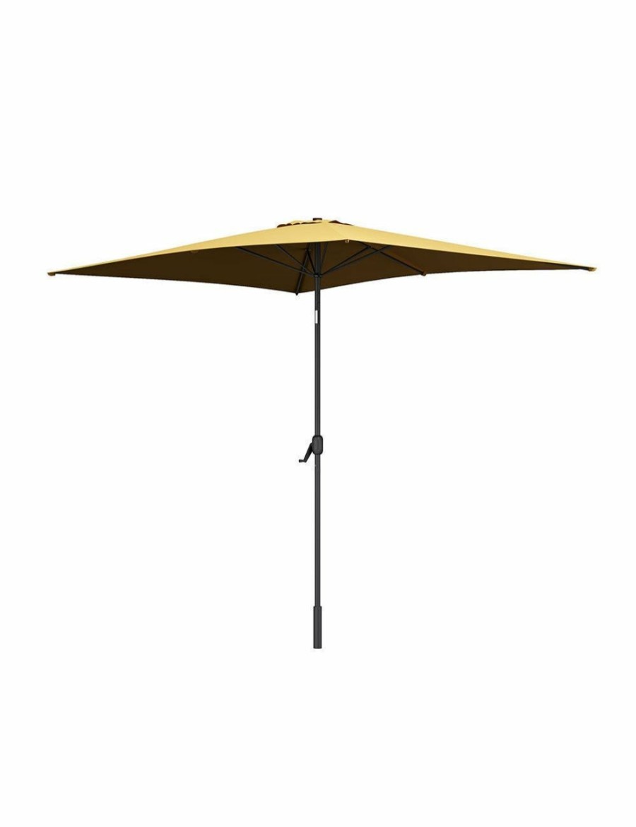 Outdoors Arcadia | Arcadia Furniture Outdoor 3 Metre Garden Umbrella With In-Built Solar Led Lights