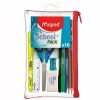 Home And Lifestyle Maped Stationary | Maped Pencil Case Student Kit 10Pcs Transparent - School