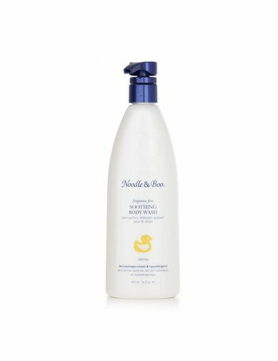 Beauty Noodle & Boo Soap & Body Wash | Noodle & Boo Soothing Body Wash - Fragrance Free (Dermatologist-Tested & Hypoallergenic) 473Ml/16Oz