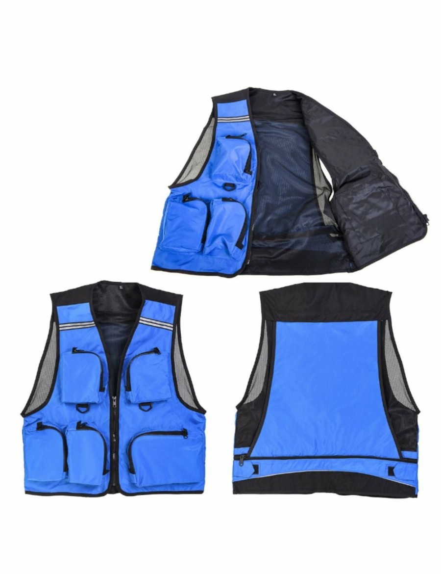 Outdoors HOD Health & Home | Outdoor Fishing Vest - Red - L