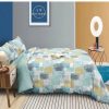 Home And Lifestyle Ramesses Quilt Cover Sets | Ramesses Printed 2000Tc Cooling Bamboo Blend Quilt Cover Set