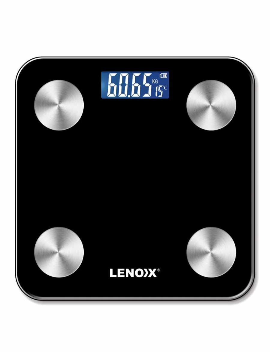 Home And Lifestyle LENOXX Bathroom Scales | Lenoxx Ws130 Smart Home Digital Body Weight/Bmi/Fat Bathroom Scale 180Kg