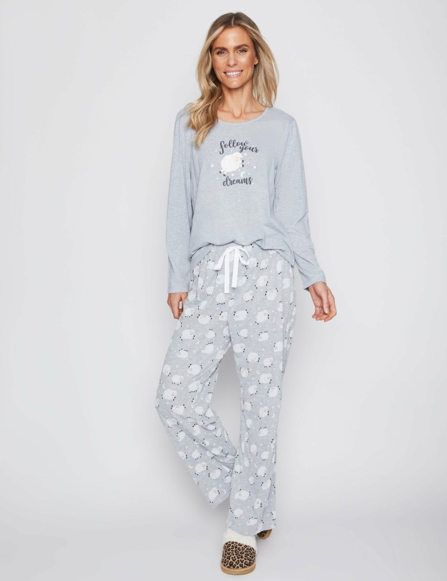 Women Millers Pyjamas | Millers Long Sleeve Novelty Pj Set