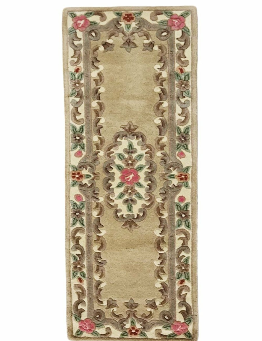 Home And Lifestyle Rug Club Rugs | Hand Carved Wool Rug - Avalon - Beige