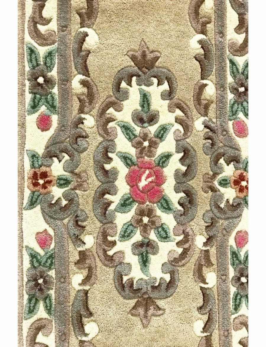 Home And Lifestyle Rug Club Rugs | Hand Carved Wool Rug - Avalon - Beige