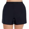 Women Miraclesuit Swim Swim Shorts | High Waist Swim Shorts Plus