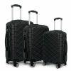 Home And Lifestyle Milano Luggage | Milano Travel Luxury 3 Piece Luggage Set