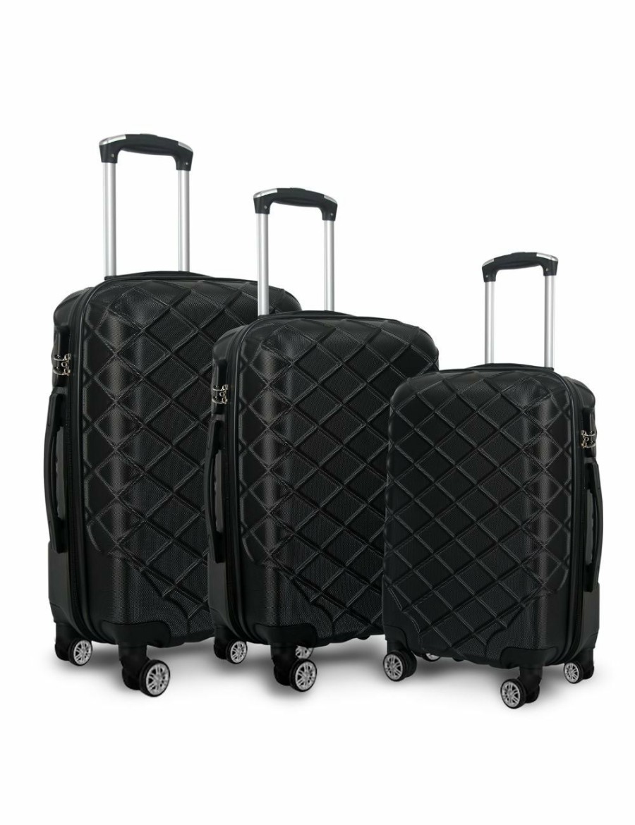 Home And Lifestyle Milano Luggage | Milano Travel Luxury 3 Piece Luggage Set