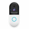 Home And Lifestyle HOD Health & Home Smart Home | Intercom Video Doorbell Camera Set Door Bell Night Vision Infrared Detection R20- White