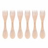 Home And Lifestyle ECO BASICS Cutlery | 6X Eco Basics Reusable Bamboo Spork Travel/Picnic Tableware Cutlery Utensil