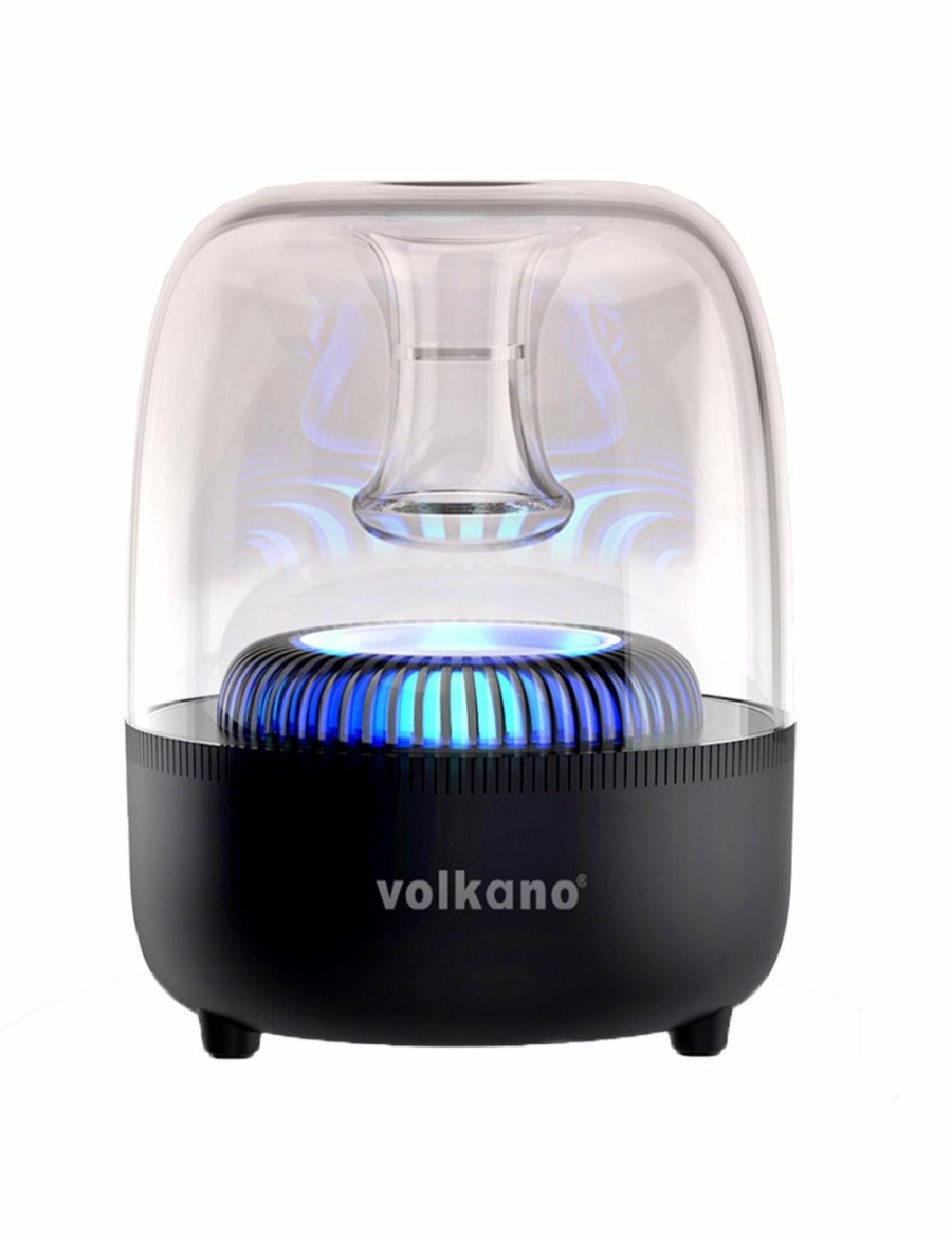 Home And Lifestyle VOLKANO Bluetooth Speakers | Volkano 12Cm Wireless Bluetooth Speaker W/ Led Lights/Fm Radio/3.5Mm Input