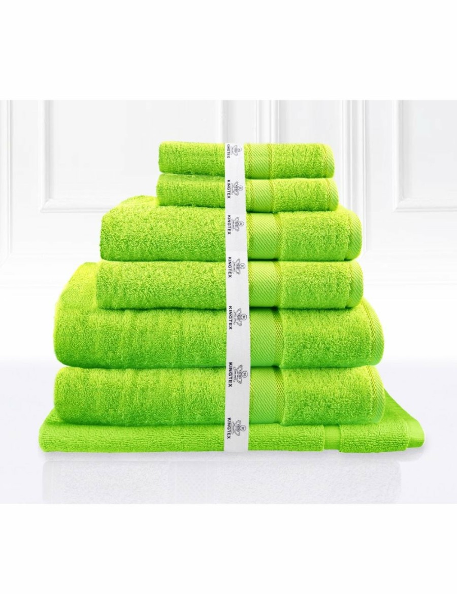 Home And Lifestyle Kingtex Bath Sheets | Kingtex 7 Piece Towel Bath Sheet Set