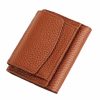 Home And Lifestyle ICB Accessories | Ladies Genuine Leather Rfid Wallet With Pocket Money - Caramel Caramel