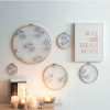 Home And Lifestyle HOD Health & Home Wall Decor | Chinese Style Bamboo Embroidery Stretch Wall Hangings Home Decor - 25Cm