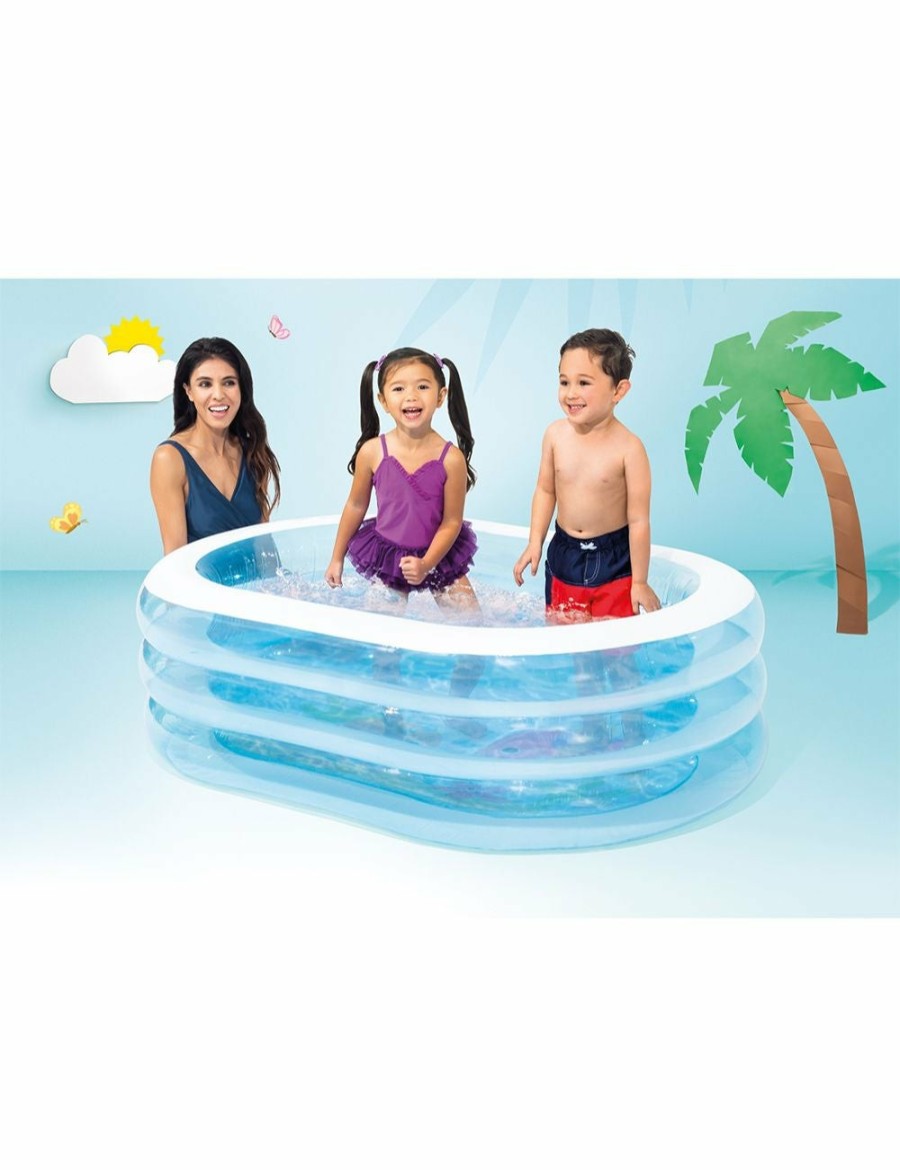 Outdoors INTEX | Intex My Sea Friends Kids 163Cm Inflatable Swimming Pool Outdoor Garden Fun Play